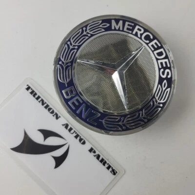 Tapa central de rueda Mercedes-Benz SLK230 1998-2004 azul plata OEM Foto 1 de 3