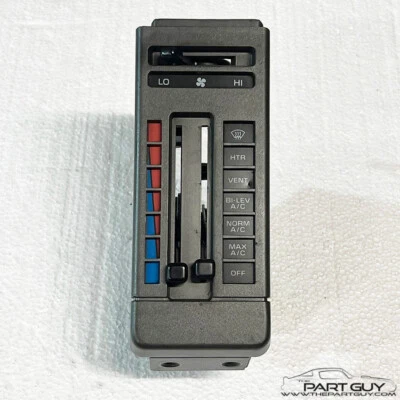 88-94 Chevy GMC GRAY BEZEL Blazer S10 S15 A/C HEATER CONTROL Sonoma 89 90 91 92 - Image 1 of 4