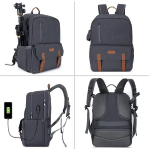 Mosiso Camera, Laptop, Book Bag Backpack with Multiple Compartments - Picture 1 of 10