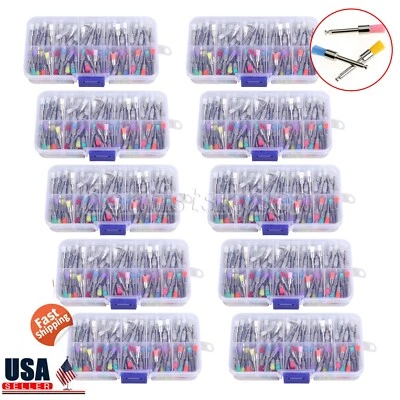 200-2000PCS Dental Nylon Polishing Flat Latch Polisher Prophy Brush Disposable - Image 1 of 4