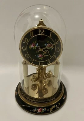 German Anniversary Torsion Clock Under Dome Mechanical Movement - Image 1 of 4