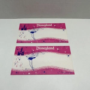 Disney Dollar Envelope by Disneyland - Tinker Bell (Version #16) Lot Of 2 - Picture 1 of 2