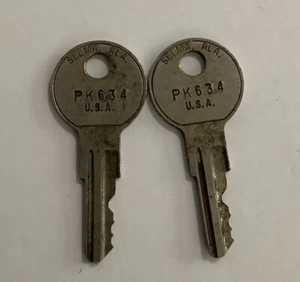 2 - All- Lock Co Inc Replacement Keys PK634 - Imagen 1 de 2