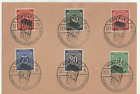 Stamps Germany, Stationery envelope export fair special cancellation 1947