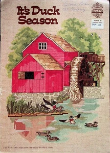 It's Duck Season Wildlife Country Life Cross Stitch Patterns By Gloria & Pat - Picture 1 of 3