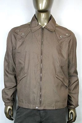NEW Authentic Gucci Mens Diamante Hooded Jacket Blouse Brown 293026 2820 - Image 1 of 4