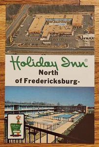 Tarjeta postal Holiday Inn Hotel Fredericksburg Virginia PC años 70 sin usar Mayer PC Co. - Imagen 1 de 1