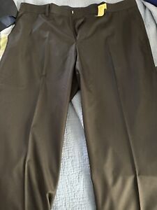 NAUTICA Mens Dress Pants W36 X 34 Black  Modern Fit Bi-Stretch Nwot