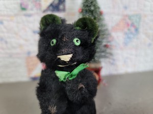 6" 1930's French Mascot "Fetiche" Teddy Bear 