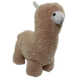 Großes beiges Alpaka Kuscheltier 32 cm, gebraucht - Bild 1 von 8