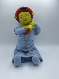 KellyToy DreamWorks Shrek the Third Princess Fiona Ogre 2007 Blue 13" Plush Doll
