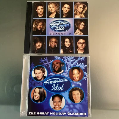 American Idol 2 💿 LOT: Season 9 & Great Holiday Classics w/ Bonus Disc VG+ - Image 1 of 3