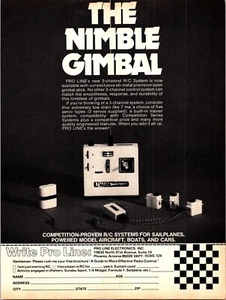 Pro Line Competition Series Transmitter Radio Print Ad Ephemera Wall Art Decor - Picture 1 of 1