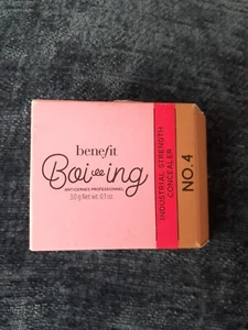 BENEFIT COSMETICS Boi-ing Industrial Strength Concealer # No.4 - 0.1fl oz -NIB - Picture 1 of 3