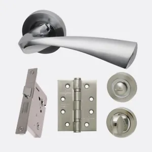 LPD Ironmongery Pluto Handle Hardware Pack - Picture 1 of 3