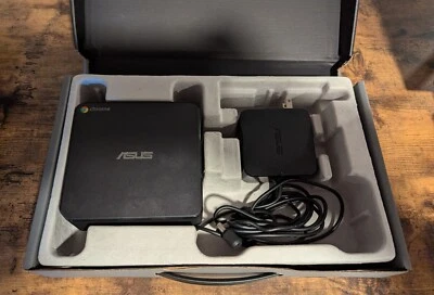 ASUS CHROMEBOX2-G095U Mini Chrome OS PC COMPLETE IN BOX - Image 1 of 4