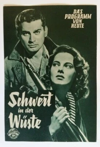 Das Programm von Heute / DPvH Nr. 379 Schwert in der Wüste ( Dana Andrews ) - Imagen 1 de 1