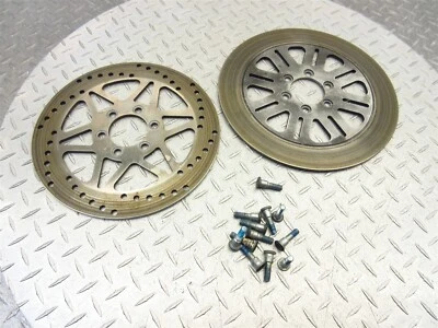 Juego de rotor de freno de rueda delantera trasera Suzuki Intruder VS1400 1994 87-05 Boulevard S83 Foto 1 de 4