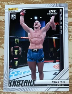 Tarjeta de novato Panini instantánea de UFC 2022 de Natan Levy #'d/534!¡! - Imagen 1 de 2