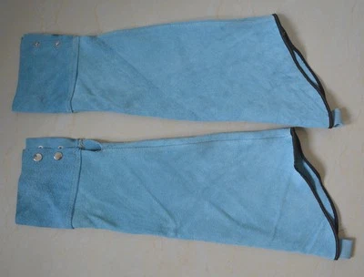 Mangas de soldadura de cuero divididas Safty protector brazo térmico manga herramienta de soldadura Foto 1 de 3
