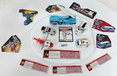 Transformers G1 Original Vintage Autobot Protectobots Set of 5 Defensor - Image 1 of 4