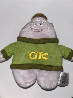 Disney Monsters Inc. OK Oozma Kappa Scott 5 ojos púrpura 7” muñeca de peluche juguete Foto 1 de 4