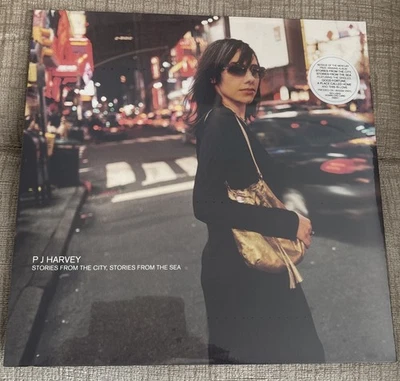 P.J. Harvey vinyl LP  record Stories From The City... UK - Image 1 of 3