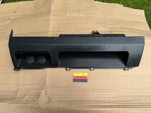 VW GOLF MK1 GTI DASH DASHBOARD SHELF PASSENGER LEFT UNDERTRAY UNDER TRAY BLACK - Picture 1 of 24