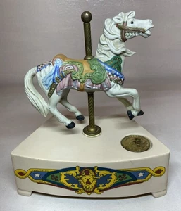 Willitts Design Tobin Fraley Musical Carousel Horse When Irish Eyes Are Smiling - Picture 1 of 15