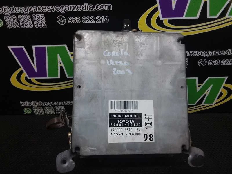 8966113120 CENTRALINA MOTORE PER TOYOTA COROLLA VERSO (E12) 2002 402014 - Immagine 1 di 1