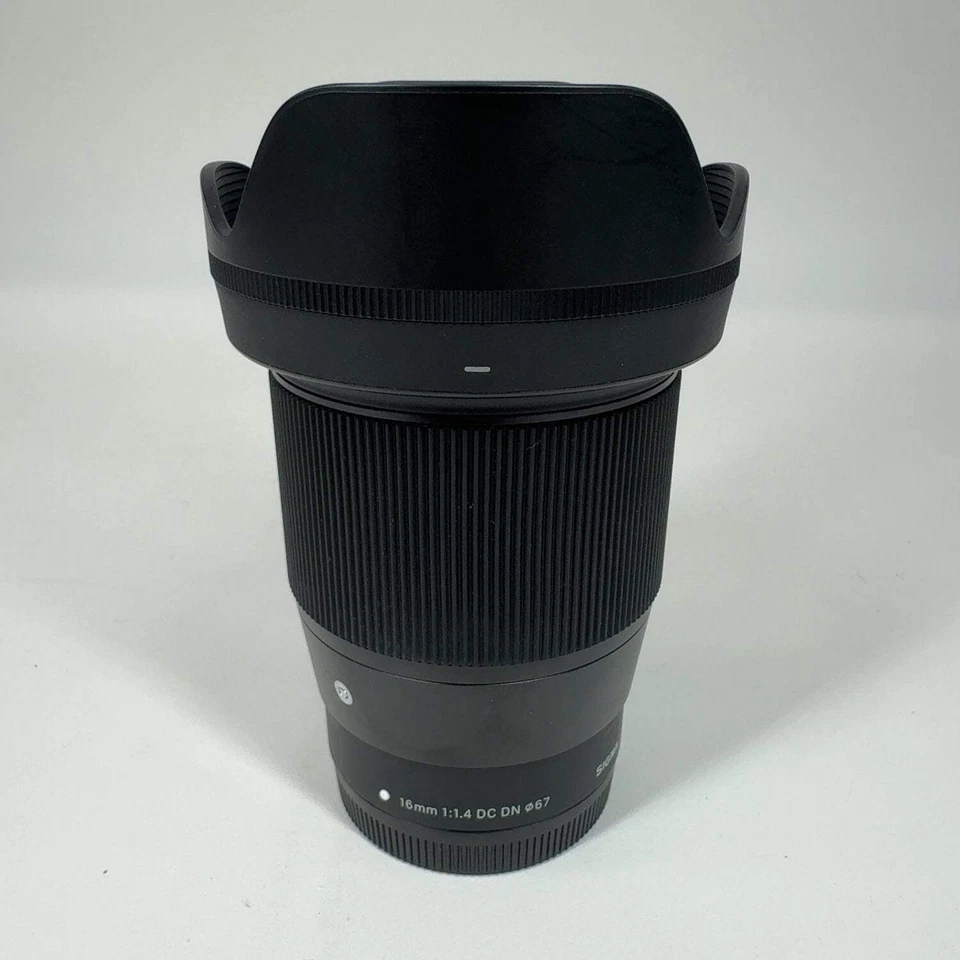 Sigma 16mm f/1.4 for Canon EF-M Ultra Wide Fast Aperture Sharp Imaging - Image 1 of 4