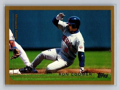 1999 Topps - Ron Coomer #344 Minnesota Twins Baseball Card - Image 1 of 2