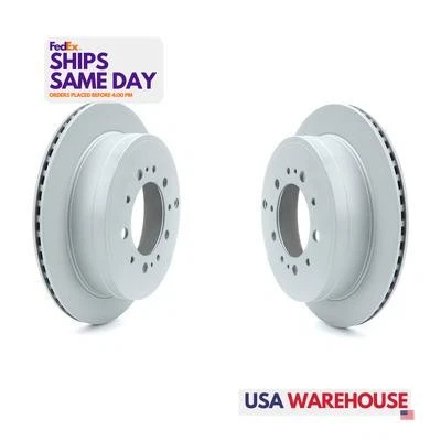 Ebc Brakes Usa RK7436, 2 Pack Gray Iron Brake Rotor Kit Rear Fits Toyota / Lexus Foto 1 de 4