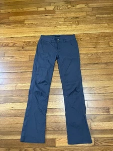 Prana Damen Nylonmischung Wanderhose Gr. 0 (28x31,5) Mid Rise Grau Outdoor - Bild 1 von 4