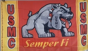 Marine Corps Semper Fi  3X5 FLAG-133S - Picture 1 of 1