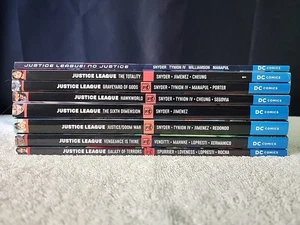 Justice League Snyder No Justice & Bände 1 bis 7 TPB Graphic Novel Lot - Bild 1 von 11