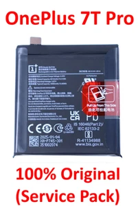 Batterie OnePlus 7T Pro 100% d'origine (Service Pack) 4085mAh BLP745 - Photo 1 sur 24