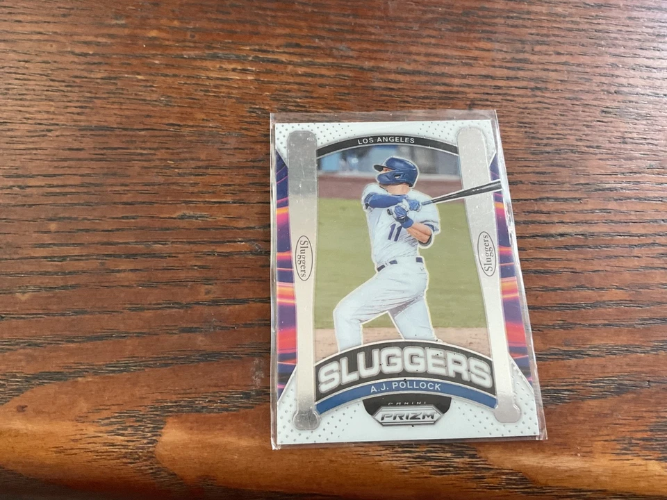 2021 Panini Prizm - Sluggers A.J. Pollock #SL8 Silver Prizm - Image 1 of 2