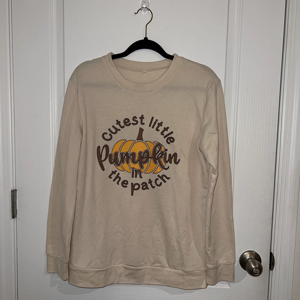 Fall Vintage Pumpkin Autumn Graphic Unisex Crewneck Sweatshirt - Image 1 of 3