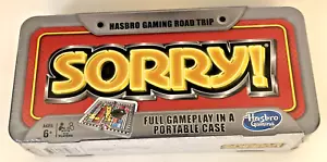 Hasbro Gaming Sorry Road Trip Travel Board Game Portable Case New Sealed - Picture 1 of 7