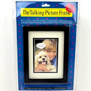 The Talking Picture Frame 3x5 ~ New Vintage NOS - Picture 1 of 5