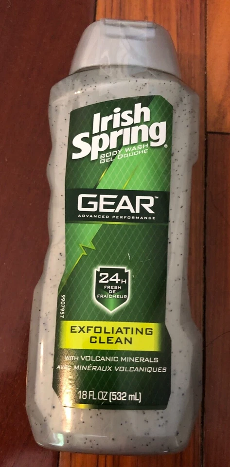 Irish Spring Gear Exfoliating Clean Body Wash with Volcanic Minerals 18oz - Image 1 of 1