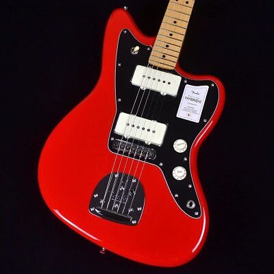 Fender Made in Japan Hybrid II Jazzmaster Maple Modena Red Electric Guitar