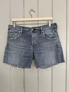 Citizens Of Humanity Emerson Slim Boyfriend Cutoff Denim Shorts 29 - Picture 1 of 4