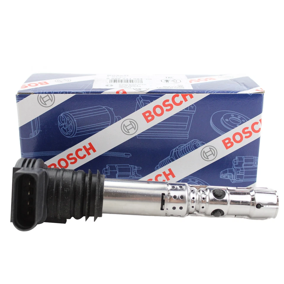 Bobina de encendido directo Bosch Bosch para Audi A4 A6 TT Quattro VW Beetle Passat Golf Jetta Foto 1 de 4