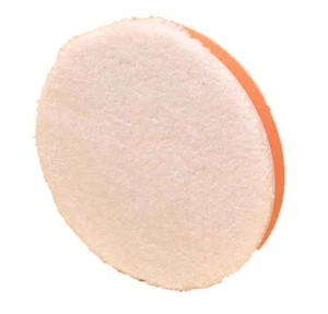 Microfibre Cushioned Polishing / Finishing Pad - 130mm x 6mm Hook / Loop - Picture 1 of 2