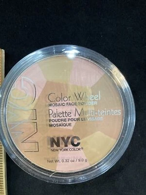 NYC Color Wheel Mosaic Face Powder 726 Bronzed Pink New Without Box - Image 1 of 3