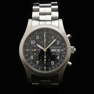 Hamilton Chronograph Daydate 42 mm steel automatic serviced - Foto 1 di 8