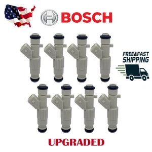 +HP NEW UPGRADED OEM Bosch 4HOLE 30LB IVgen X8 Fuel Injectors for 03-05 Ford 5.4 - Picture 1 of 1