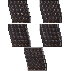 5 Count Russische Keyboard Sticker Mechanische Tastatur Tastaturfolie - Bild 1 von 12